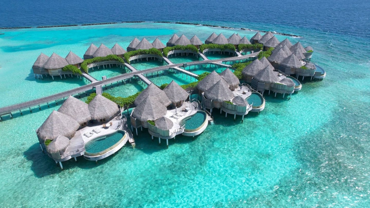 The Nautilus Maldives overwater villas