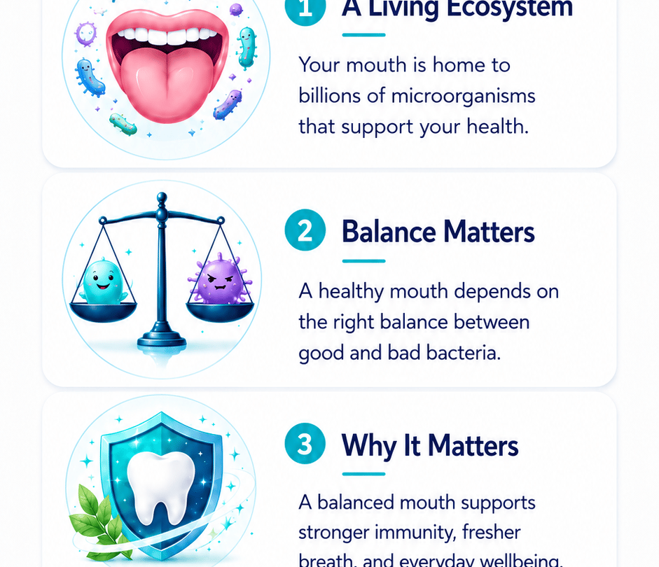 The oral microbiome