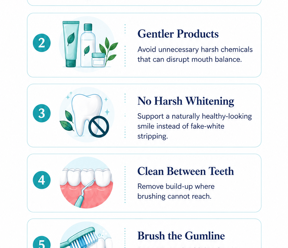 simple ways to support oral wellness