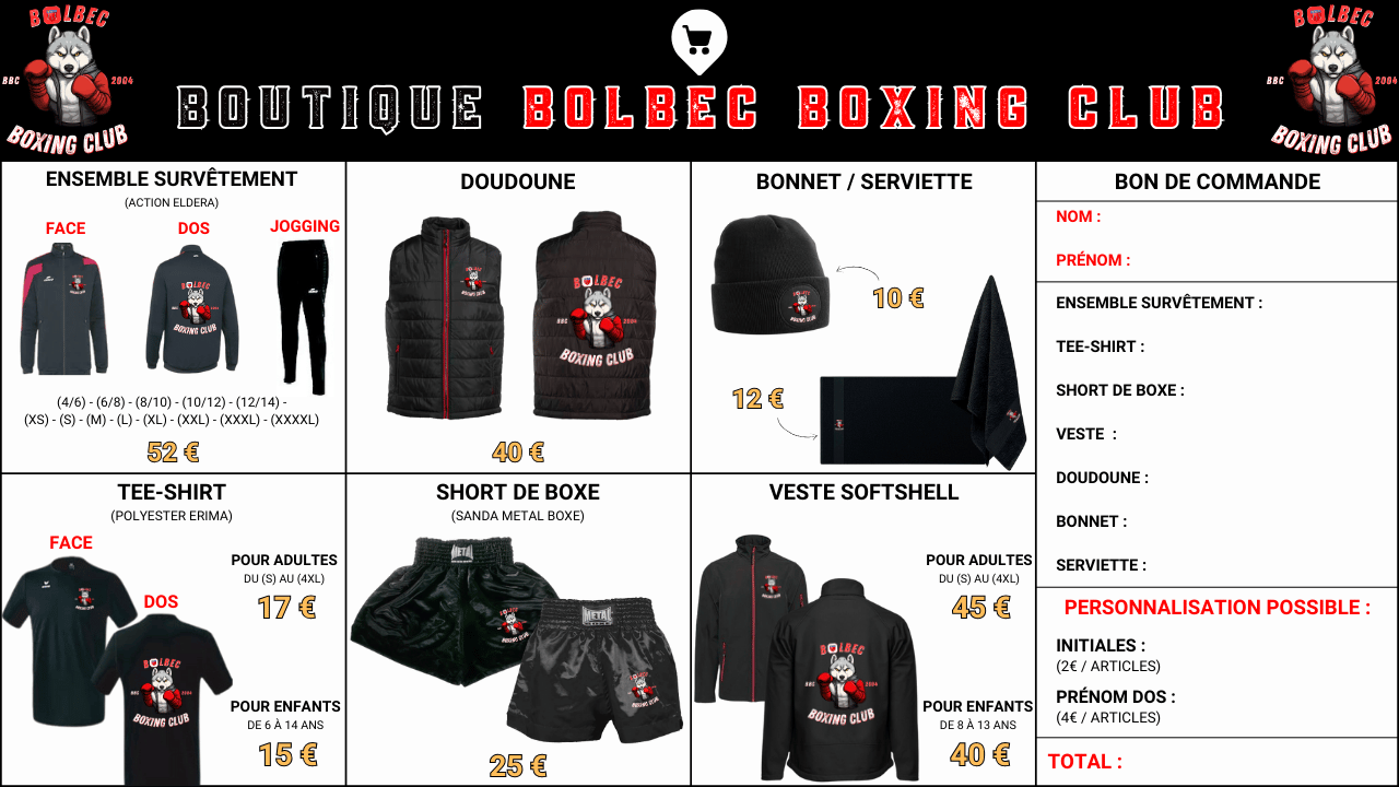 "Image de la boutique officielle du club, présentant des vêtements et accessoires à télécharger