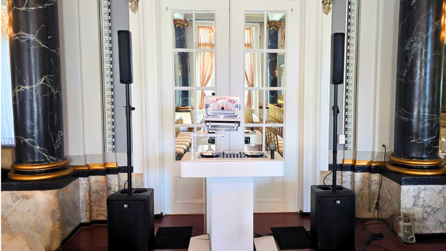 Professional DJ set up