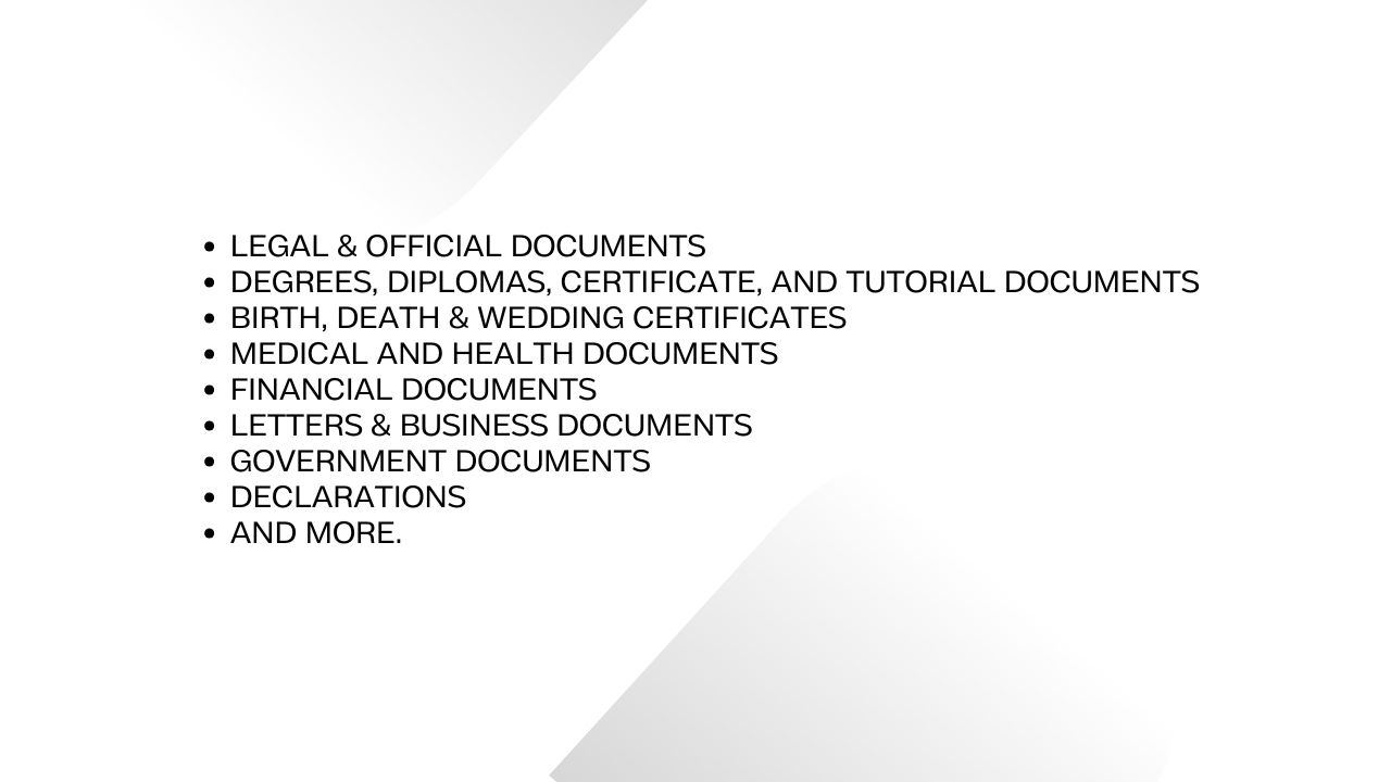 Translation Services