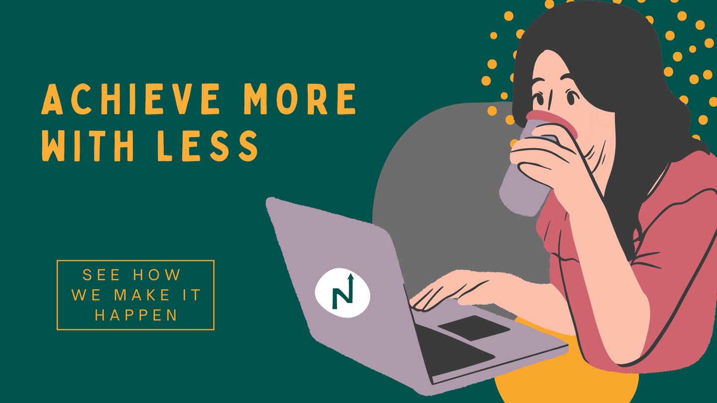 data analyst on her laptop working on project management