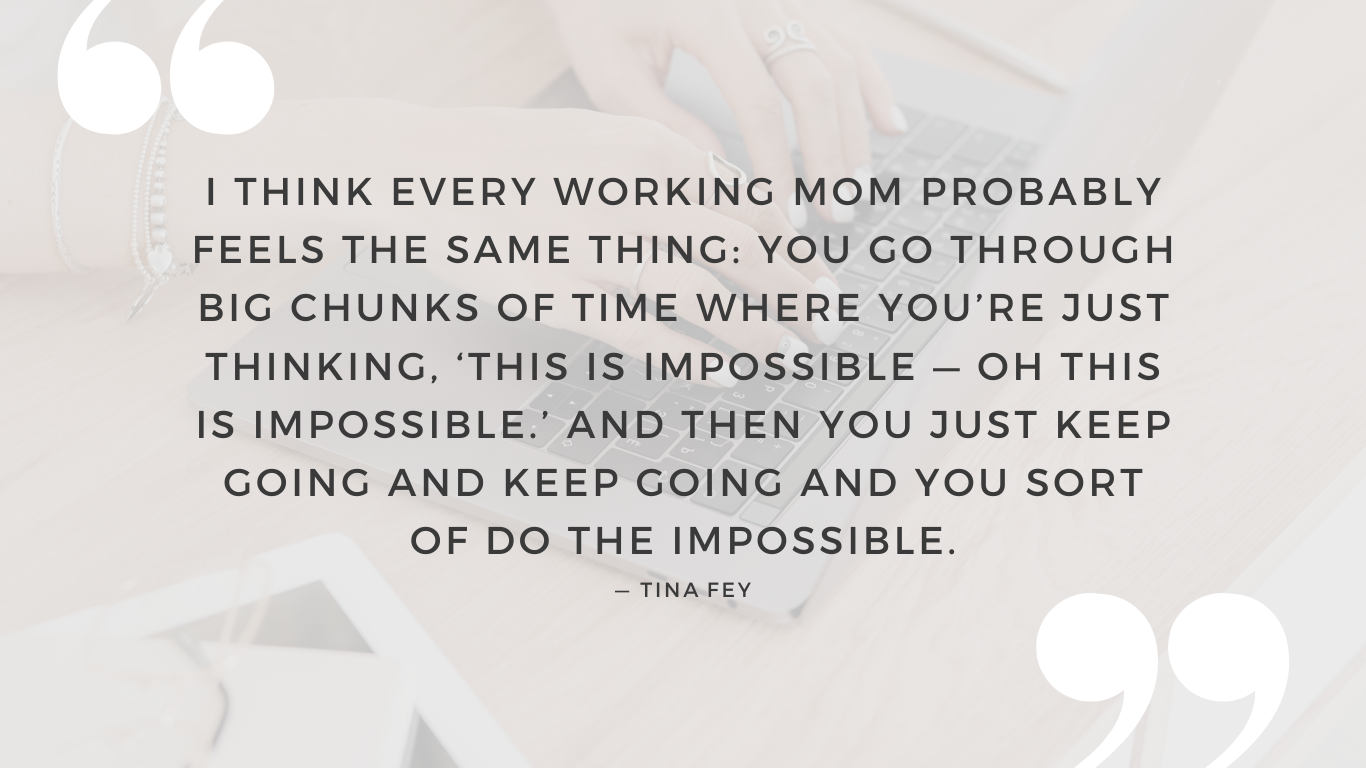 working mom quote