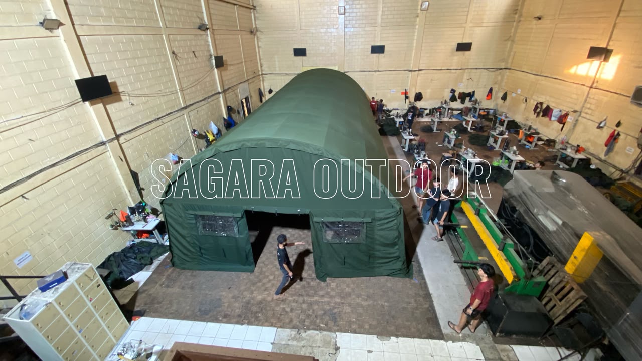 tenda lengkung standar tni