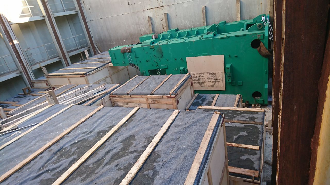 Bulk industrial cargo shipment from St. Petersburg to Busan