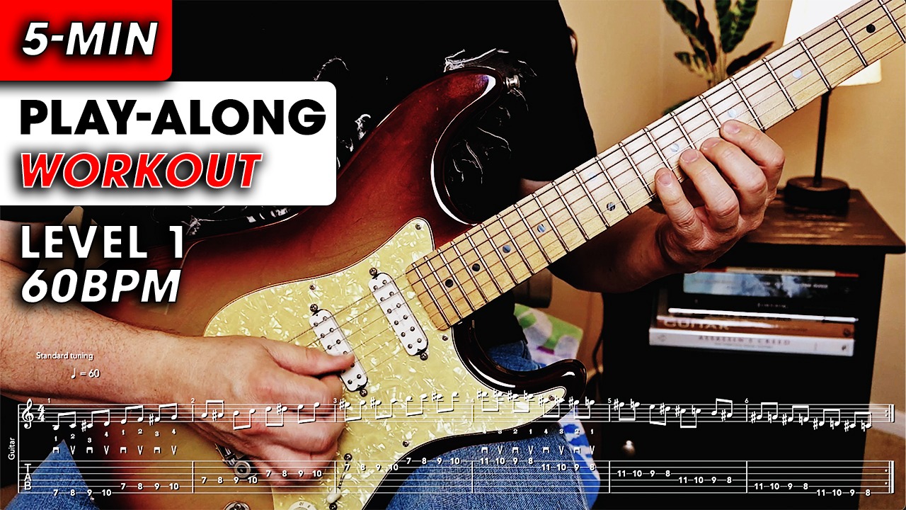 5 minute play-along workout thumbnail