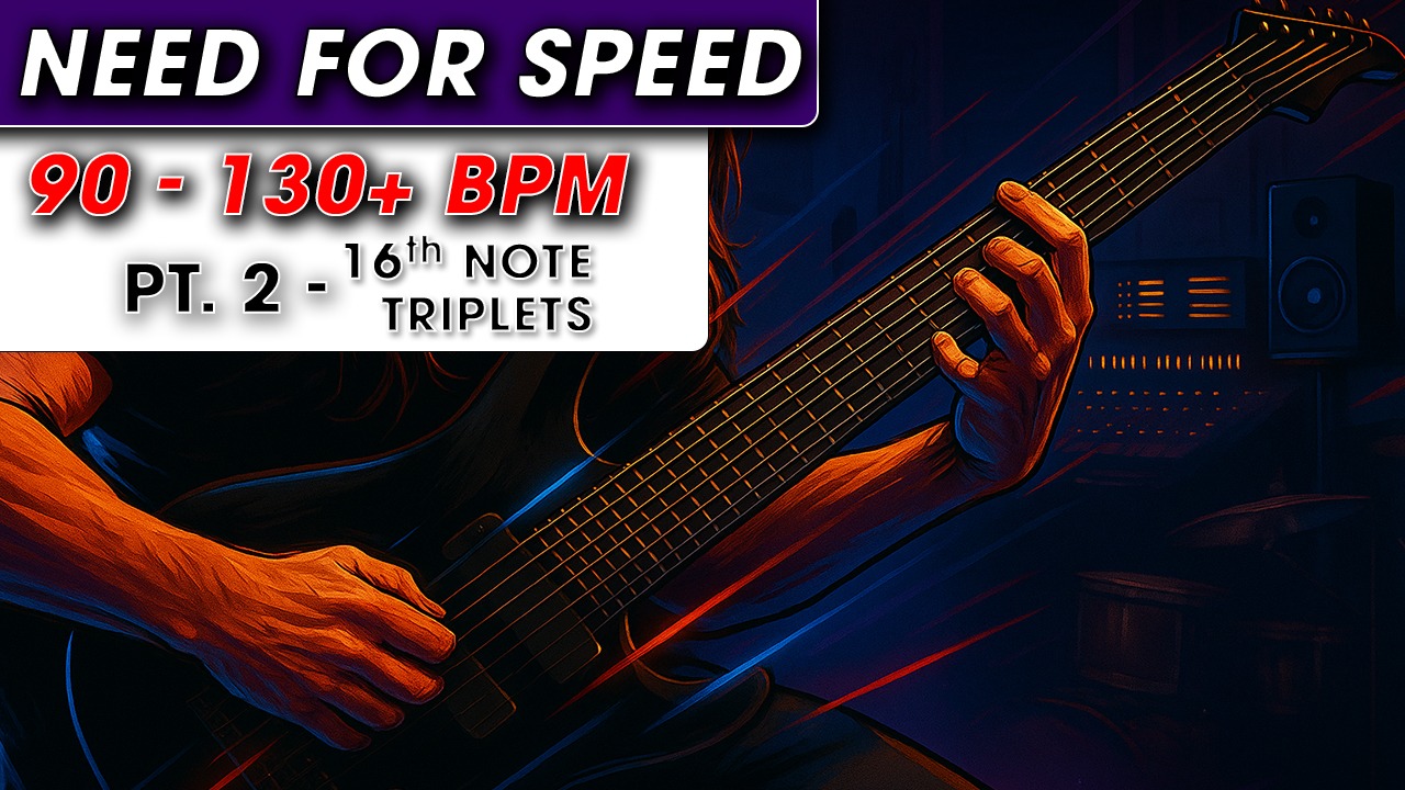 Need for Speed 3-note-per-string workout part 2 thumnail