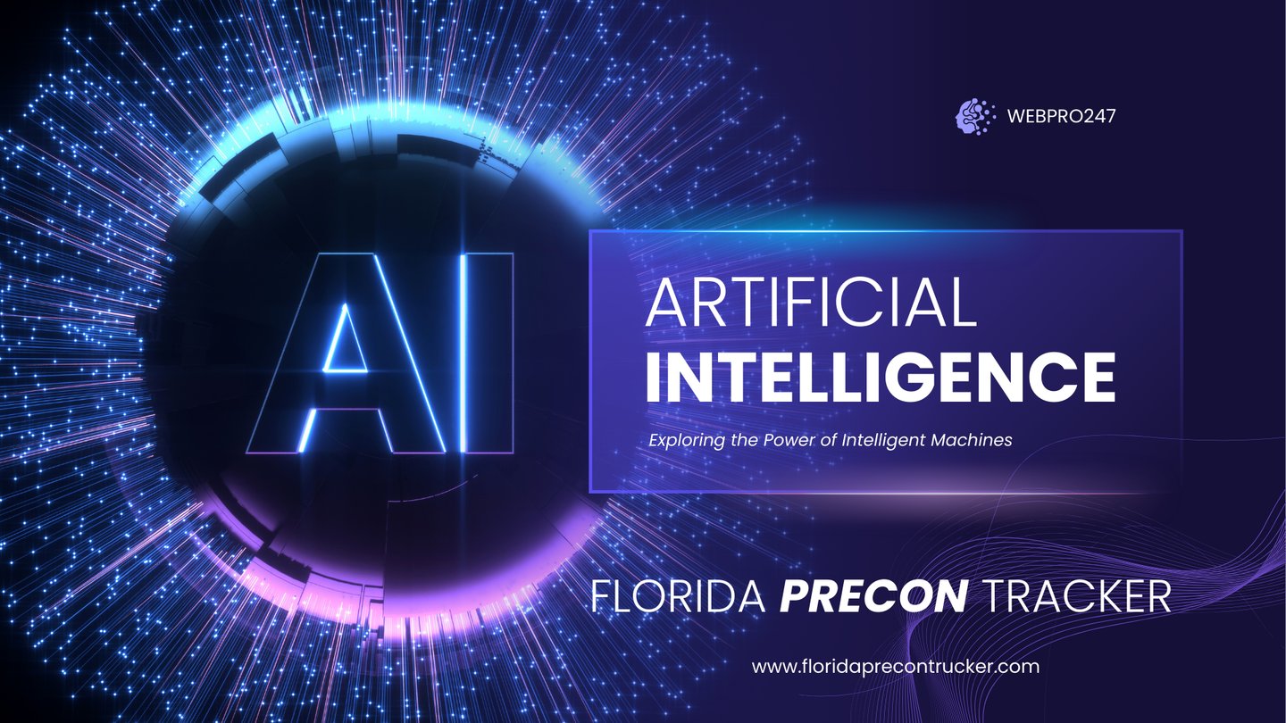 WebPro247 I Examples WebPro247 - Florida Precon Tracker