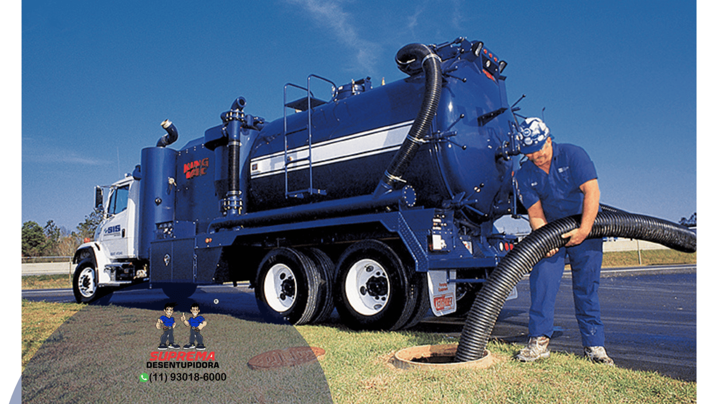 caminhão de sucção e Hidrojatemento
