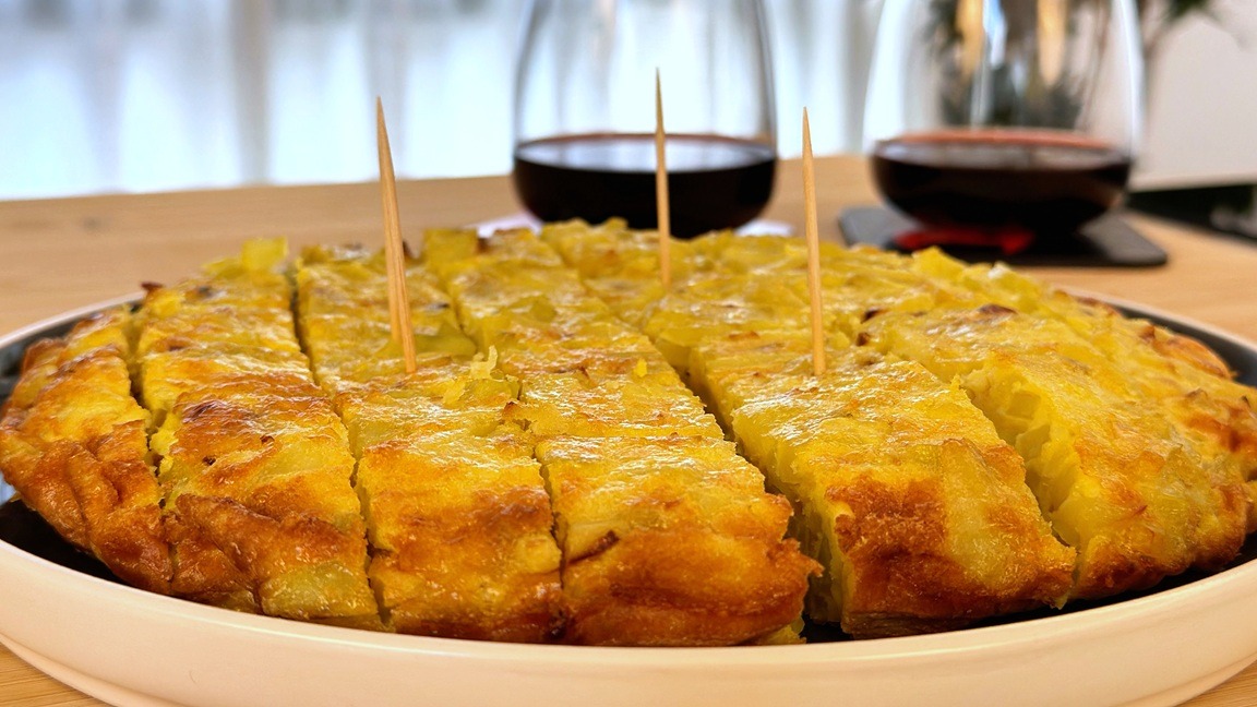 Tortilla di patate al forno