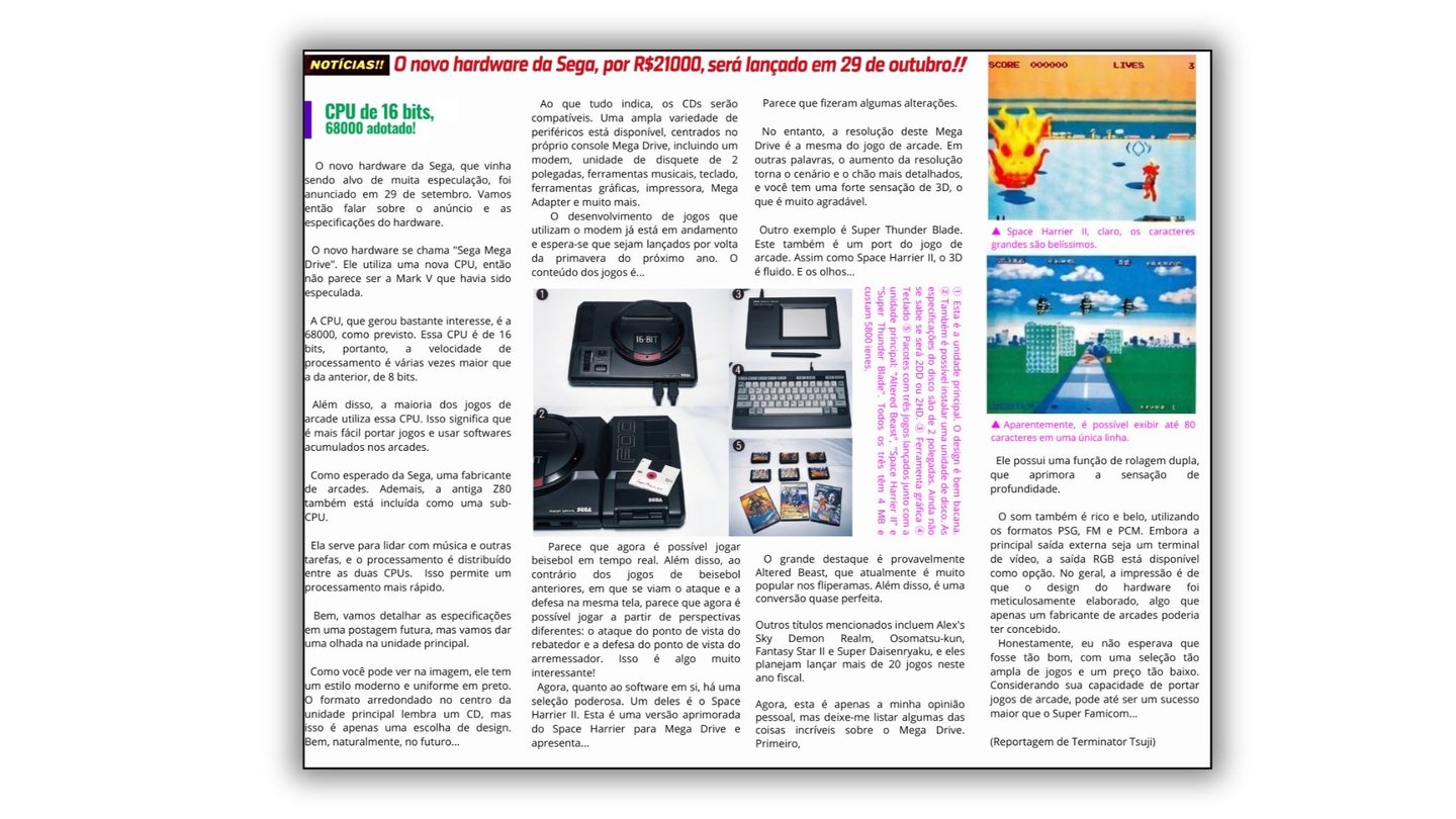 Revista Famicom Hissyoubon edição 21 de outubro de 1988  (traduzida para o português)