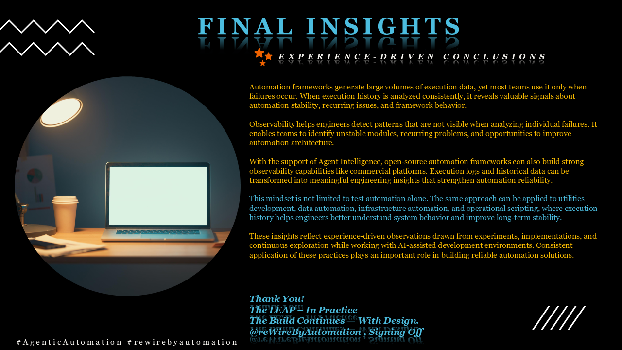 Final Insights