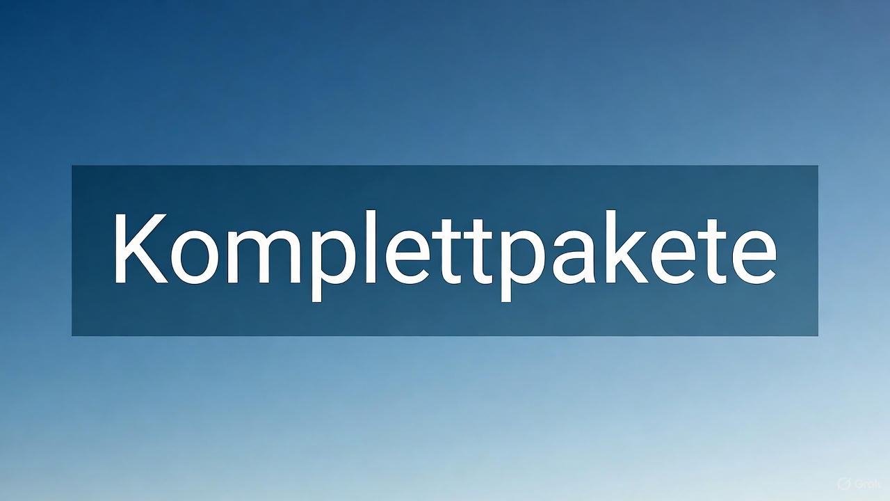 Unsere Komplettpakete – Mehr Services, weniger Kosten