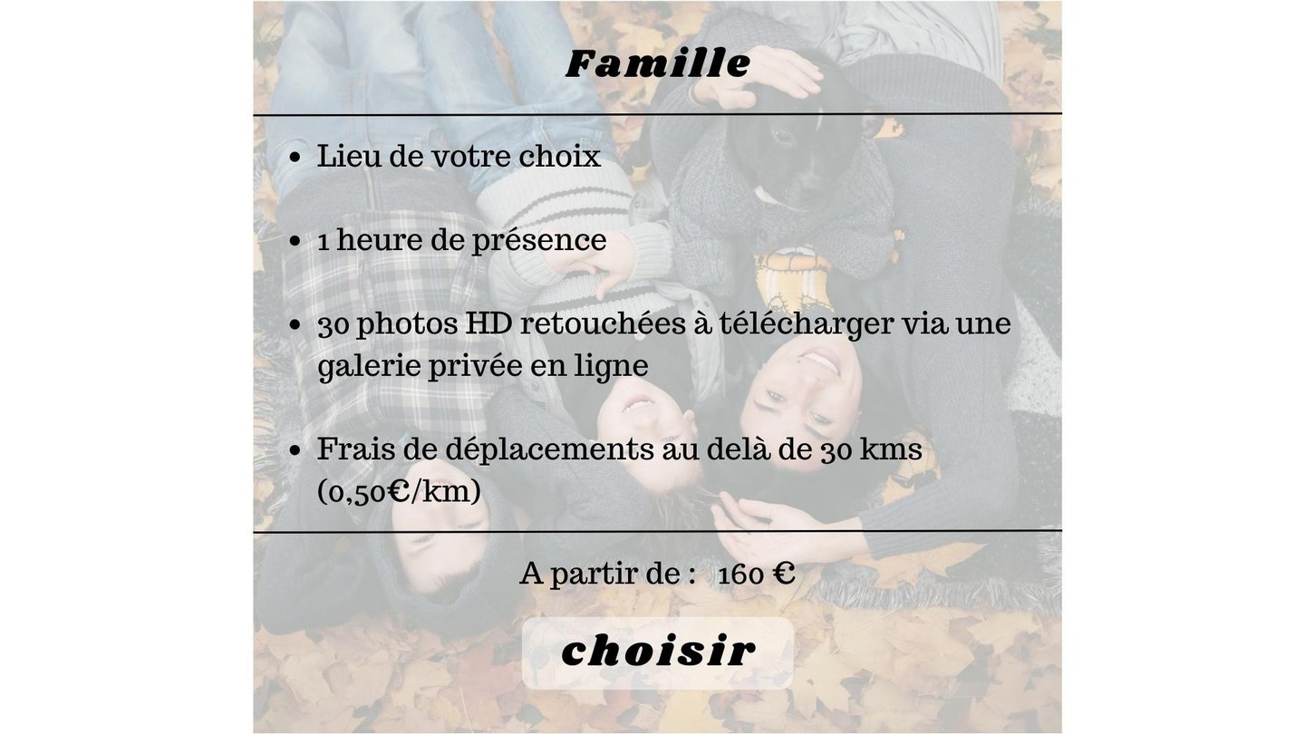 shooting photo famille