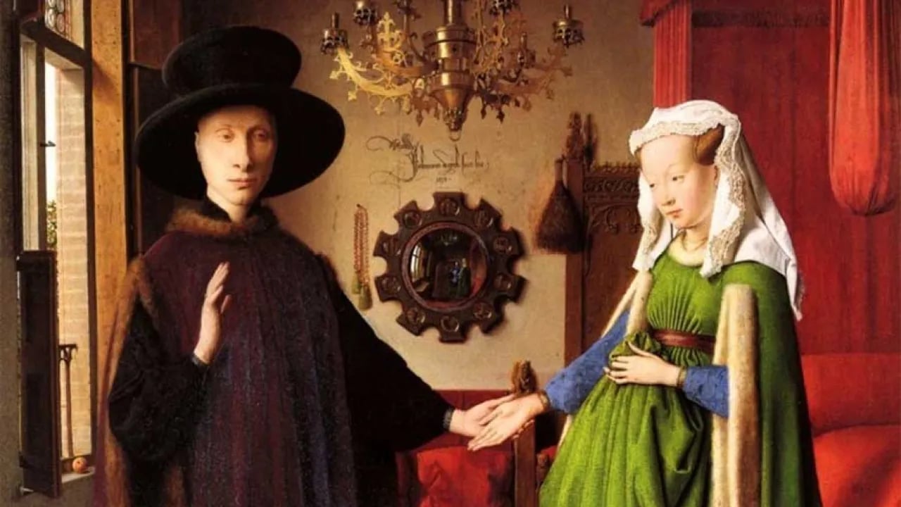 Retrato de Arnolfini (1434) por Jan van Eyck