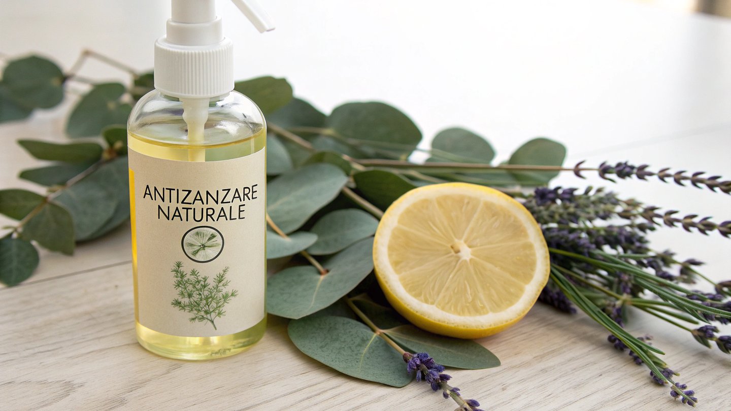 spray repellente zanzare naturale
