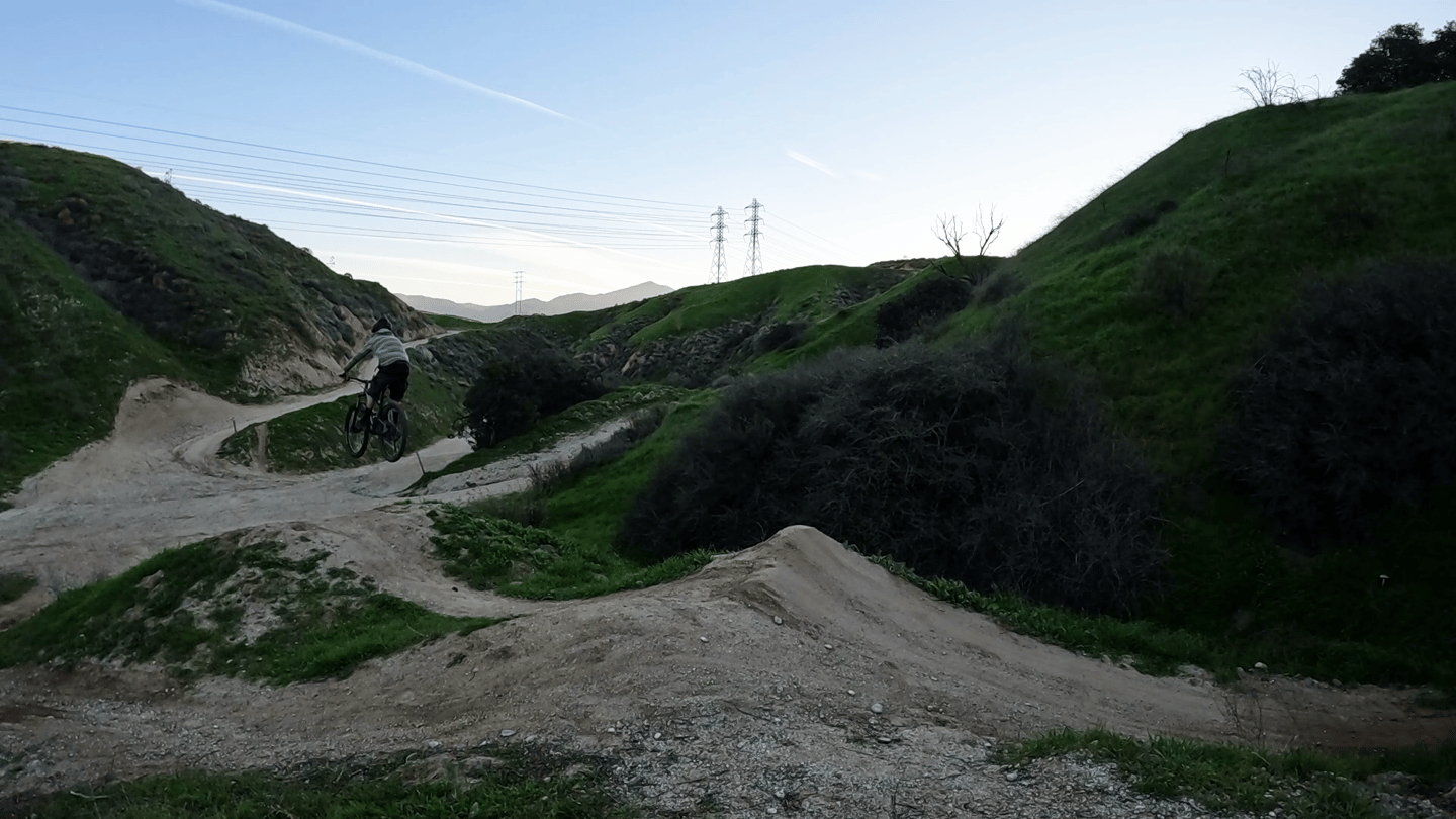 Four corners jump section at Hulda Crooks park