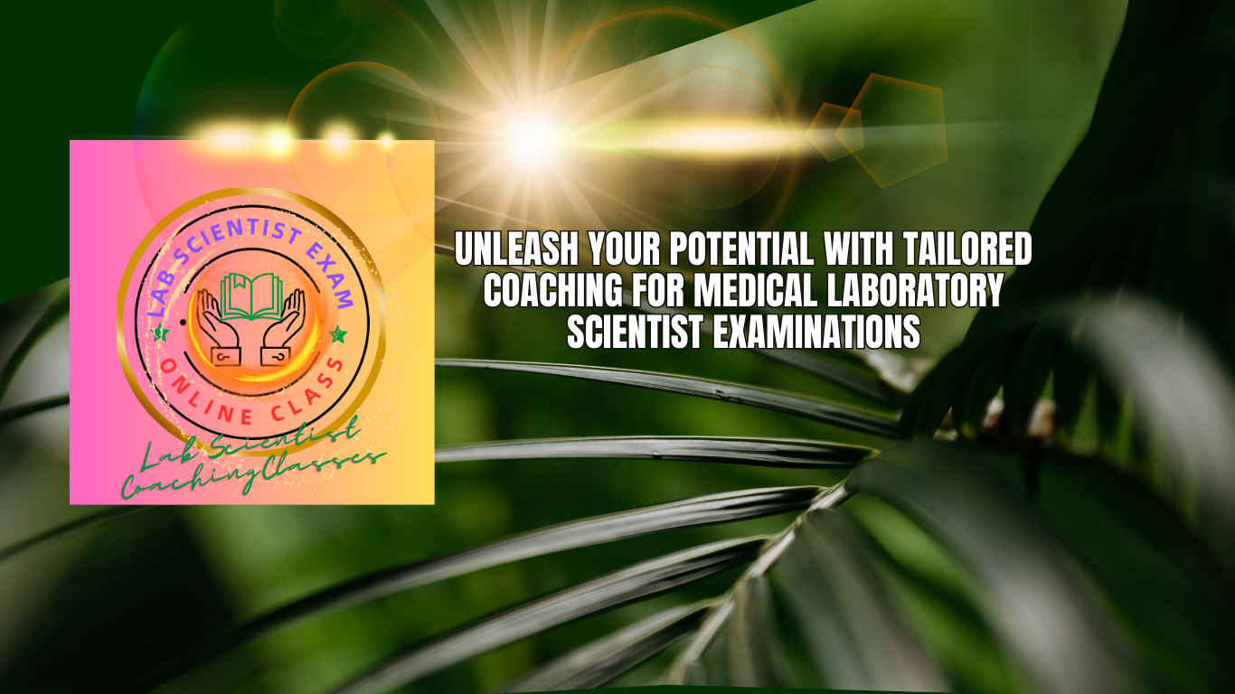 it is about coaching for lab scientist exam.