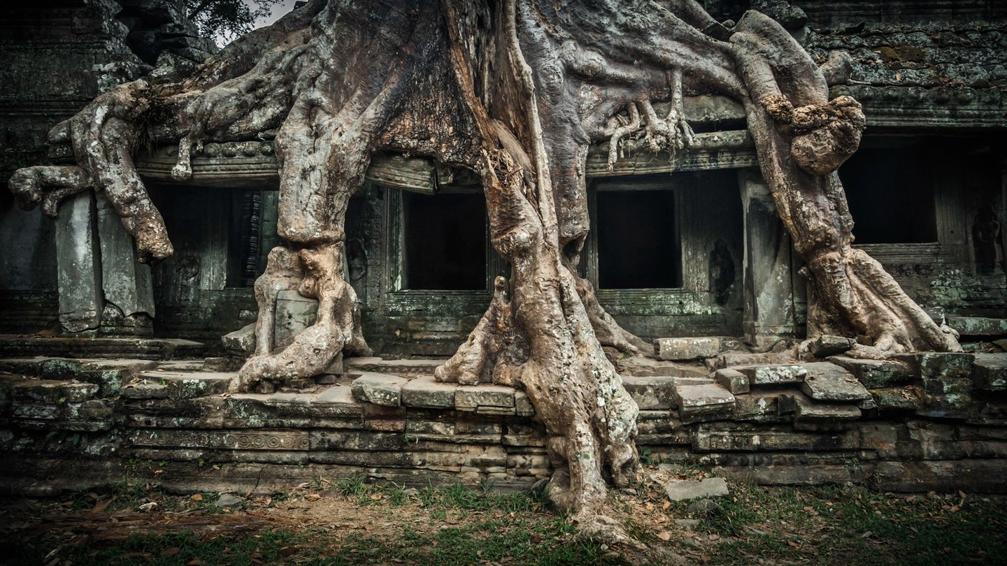 Preah Khan temple. Cambodia.