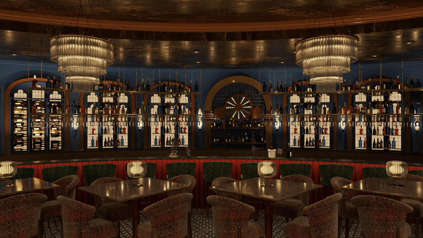 Premium dining space design Dubai