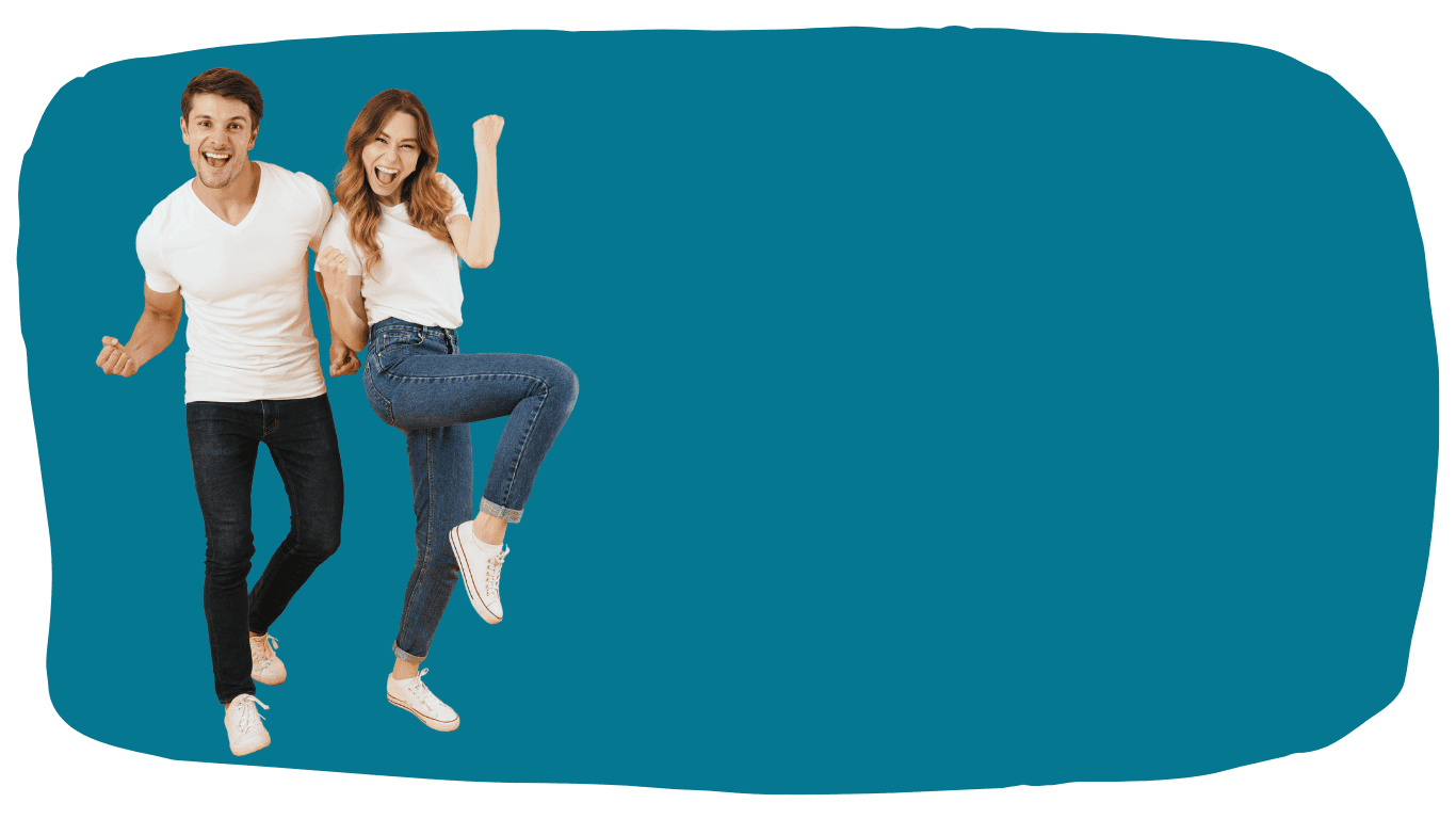 Un homme et une femme dansent.