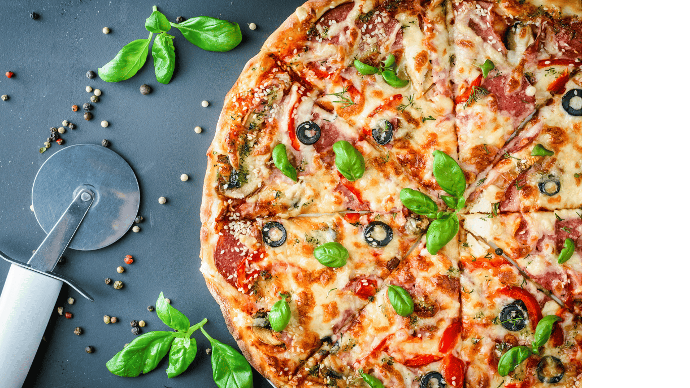 Keto Cauliflower Crust Pizza