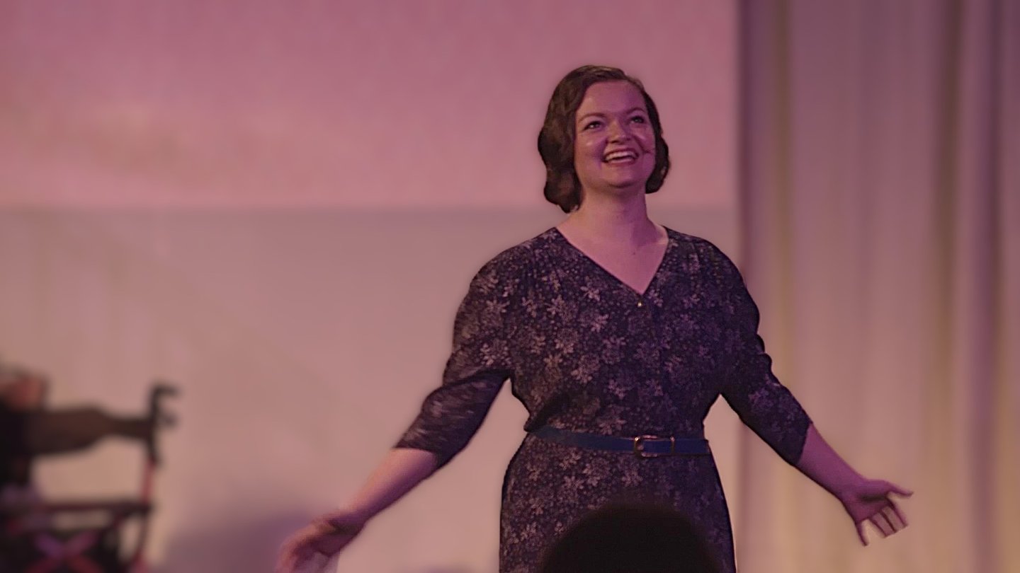 The young protagonist is aglow seeing 'him' - a handsome potential beau - for the first time.