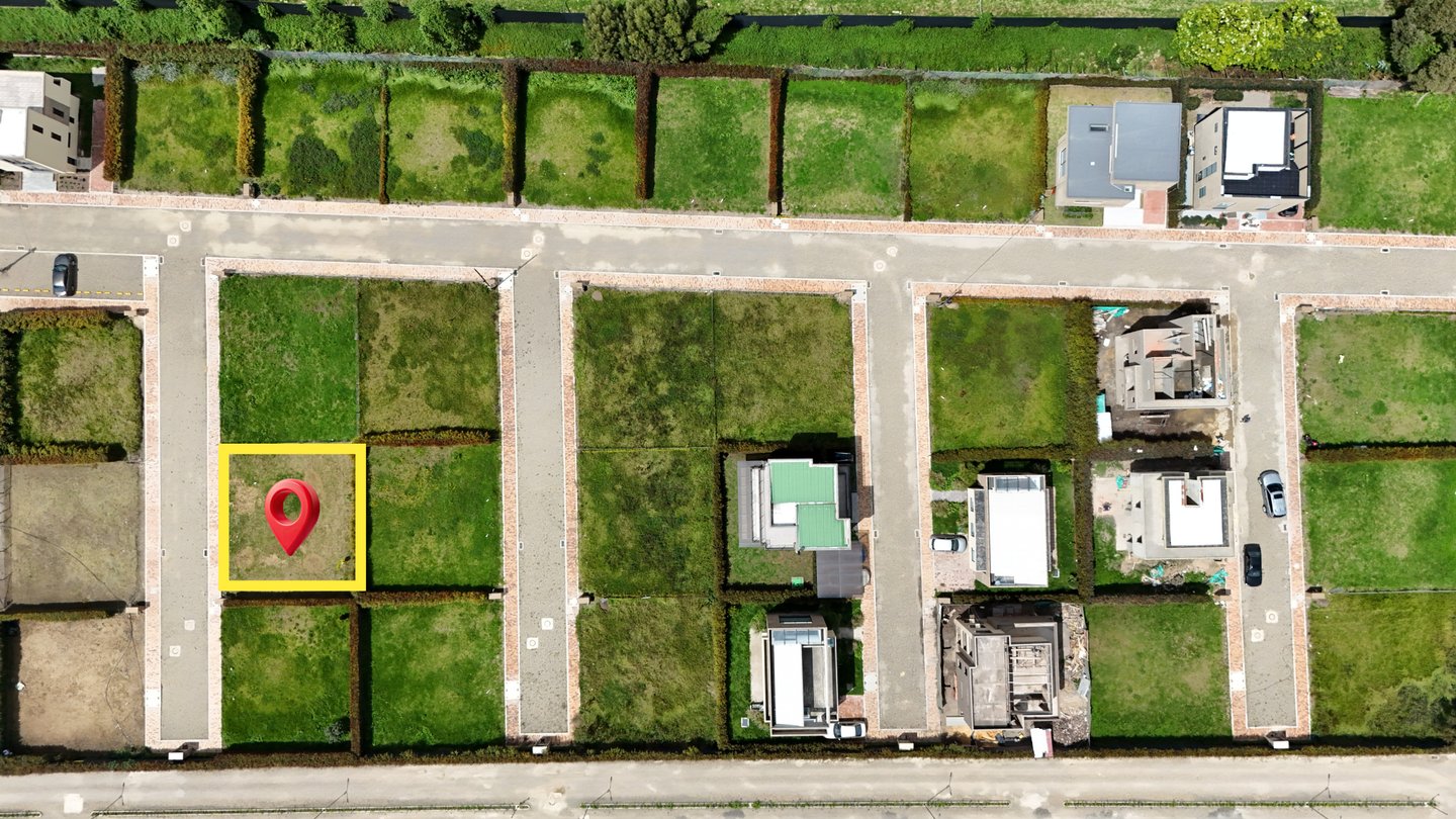 Vista aerea lotes chía