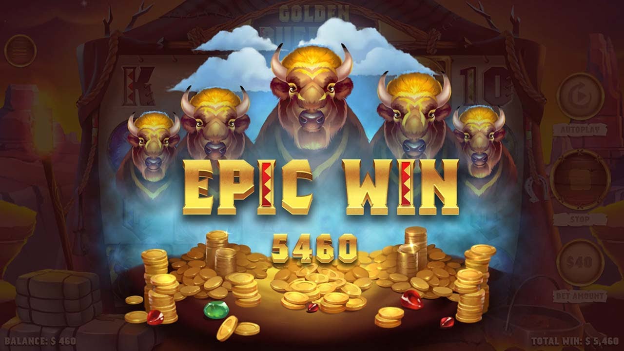 Golden Buffalo, Best Online Slot Game in Oklahoma