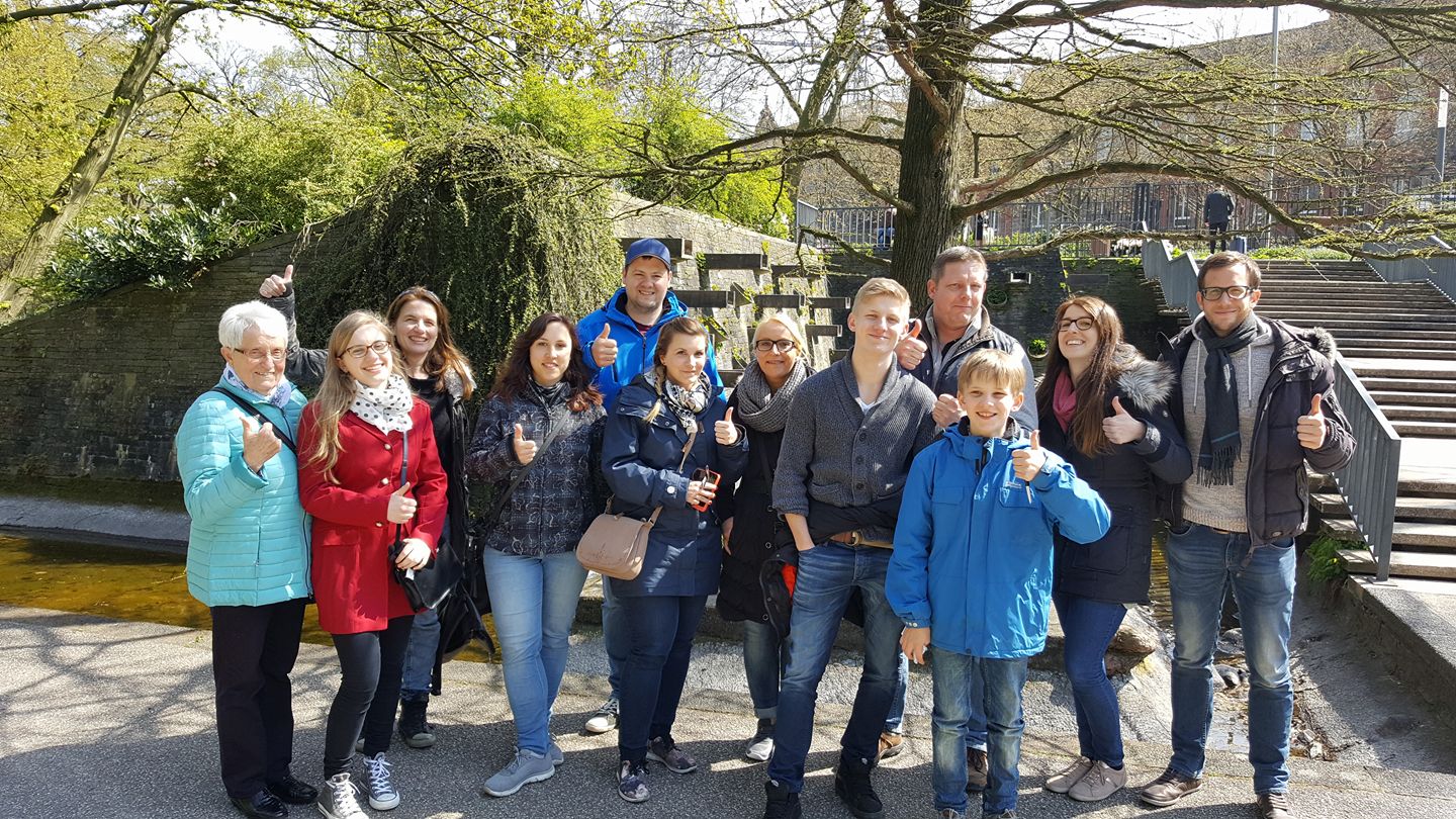 Zufriedene Kunden in der Corpus Delicti Tour in Hamburg