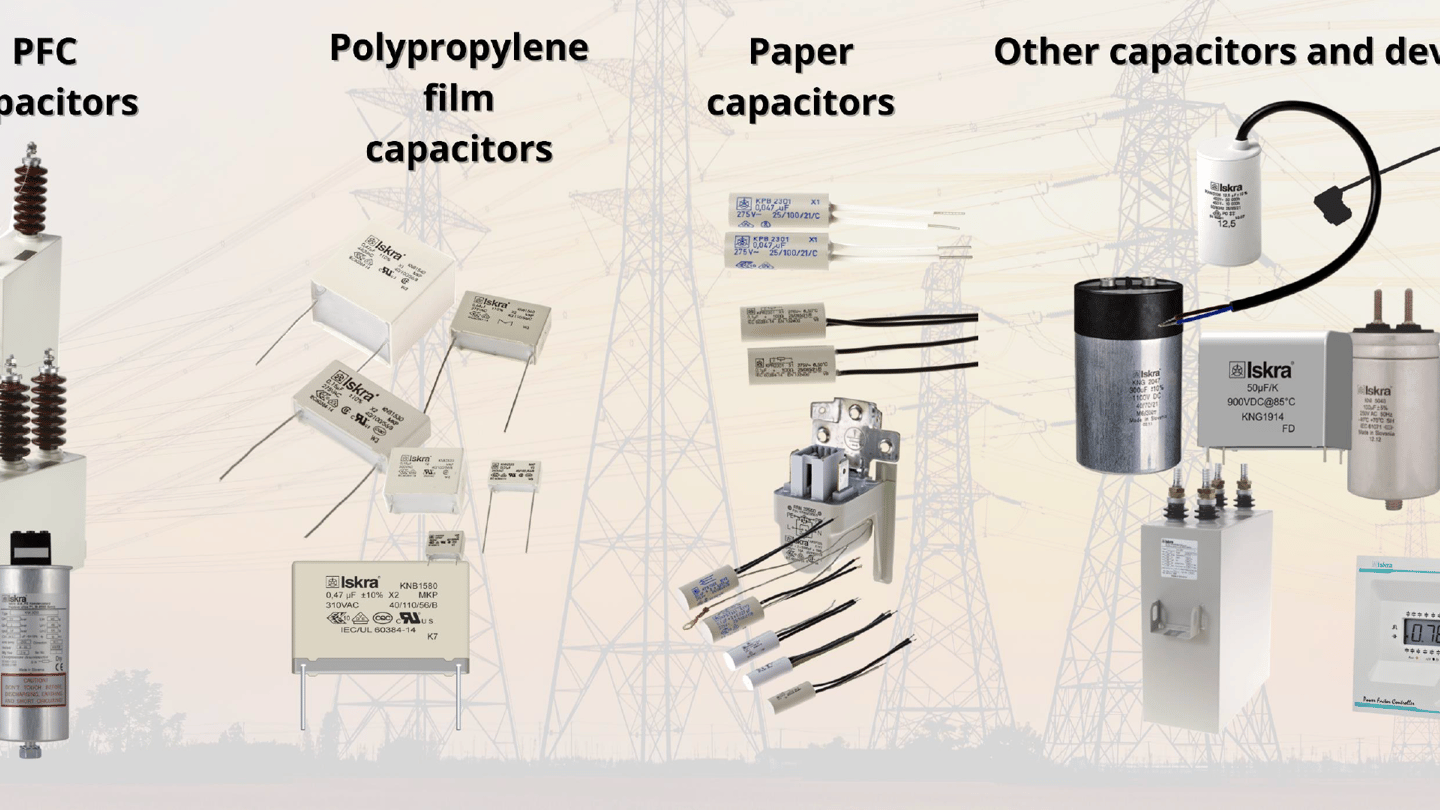 Power Factor Correction PFC Capacitors ISKRA Malta