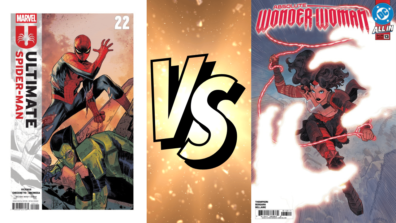 Ultimate Spider-Man #22 Vs. Absolute Wonder Woman #13