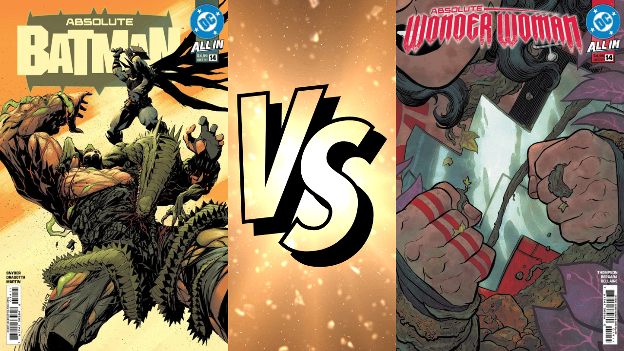  Absolute Batman #14 Vs. Absolute Wonder Woman #14