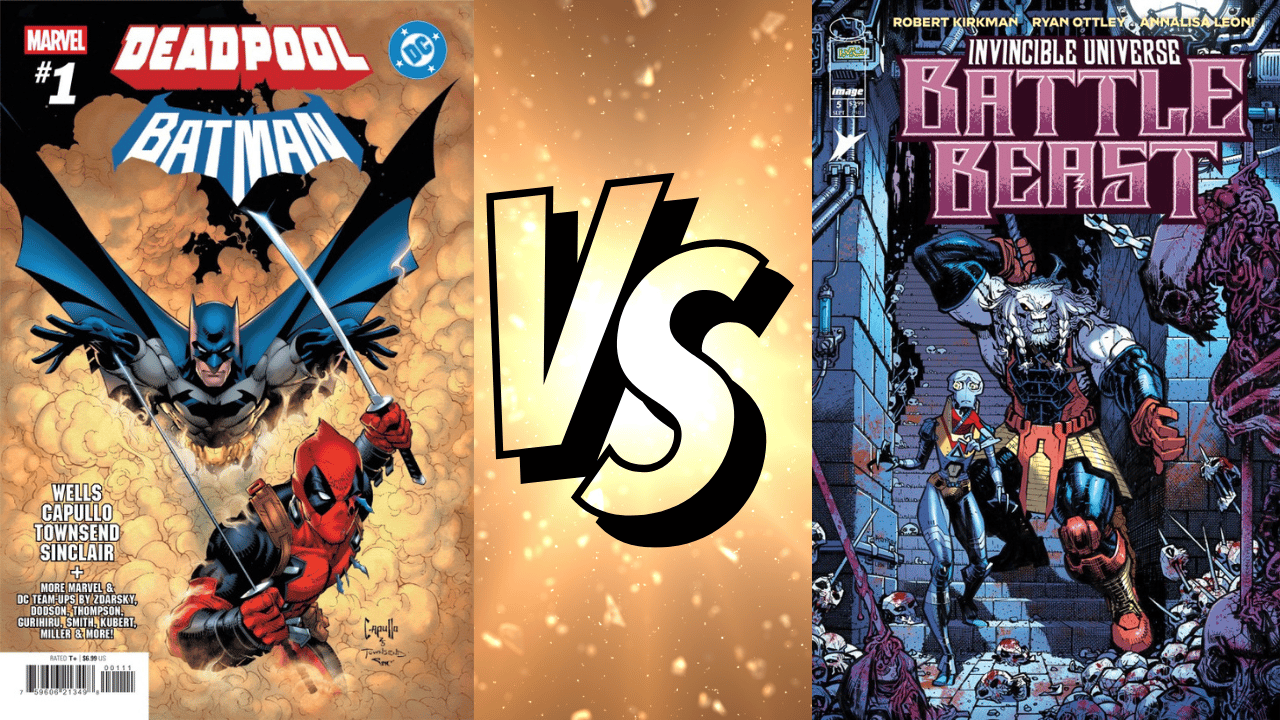 Deadpool/Batman #1 Vs. Invincible Universe: Battle Beast #5