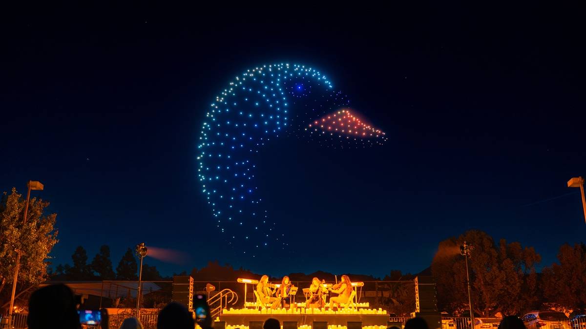 Droneart Show spéctactle Bron Parilly