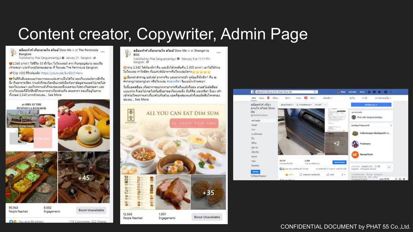 admin page, content writer, copywriter