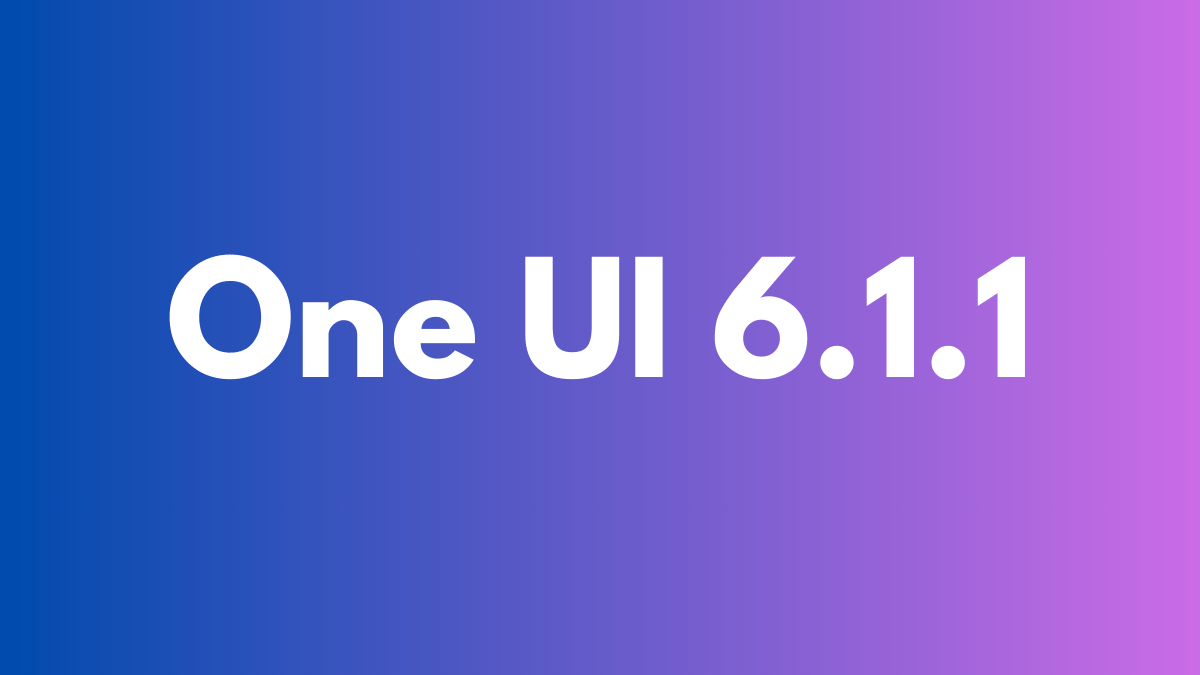 oneui 6.1.1 naujienos