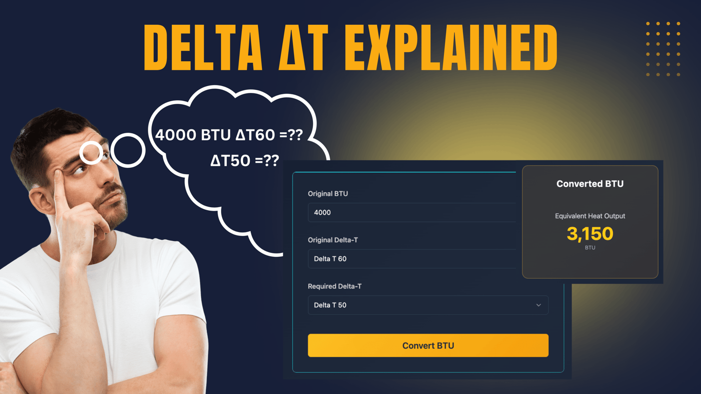 How to convert heating calculations free and easy