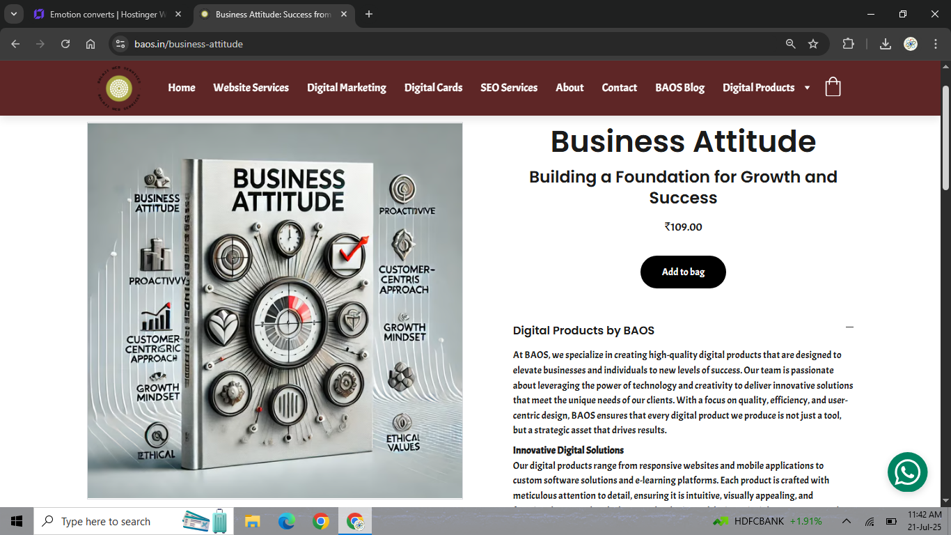 Palayamkottai.com attitude