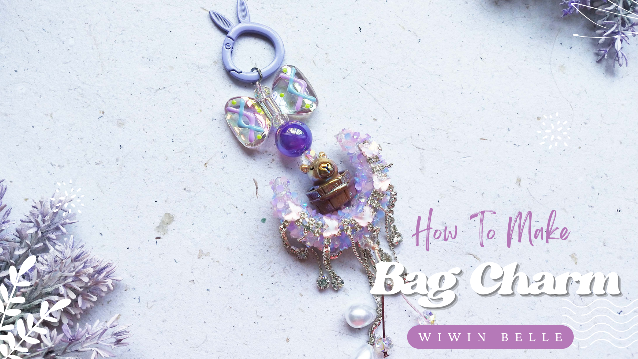 DIY Capybara Fancy Bag Charm 👜✨ | Adorable & Easy to Make!