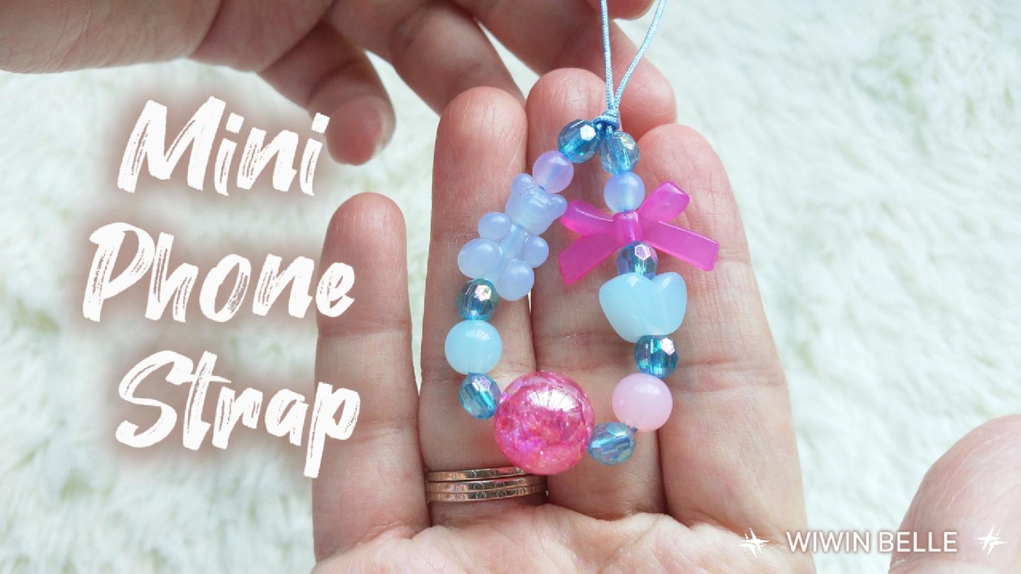 Mini Phone Strap Tutorial