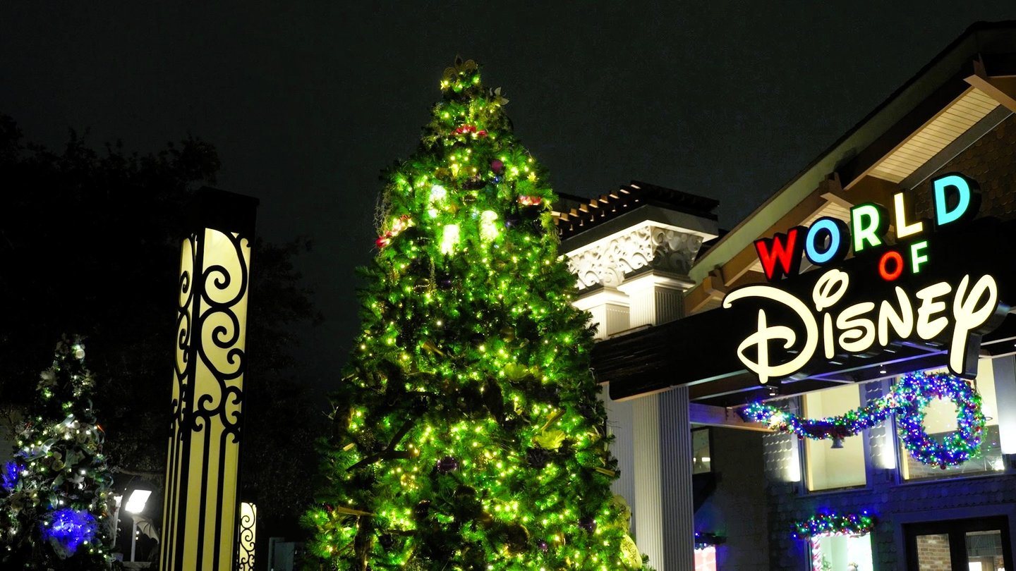 The Christmas Tree Stroll (Disney Springs)