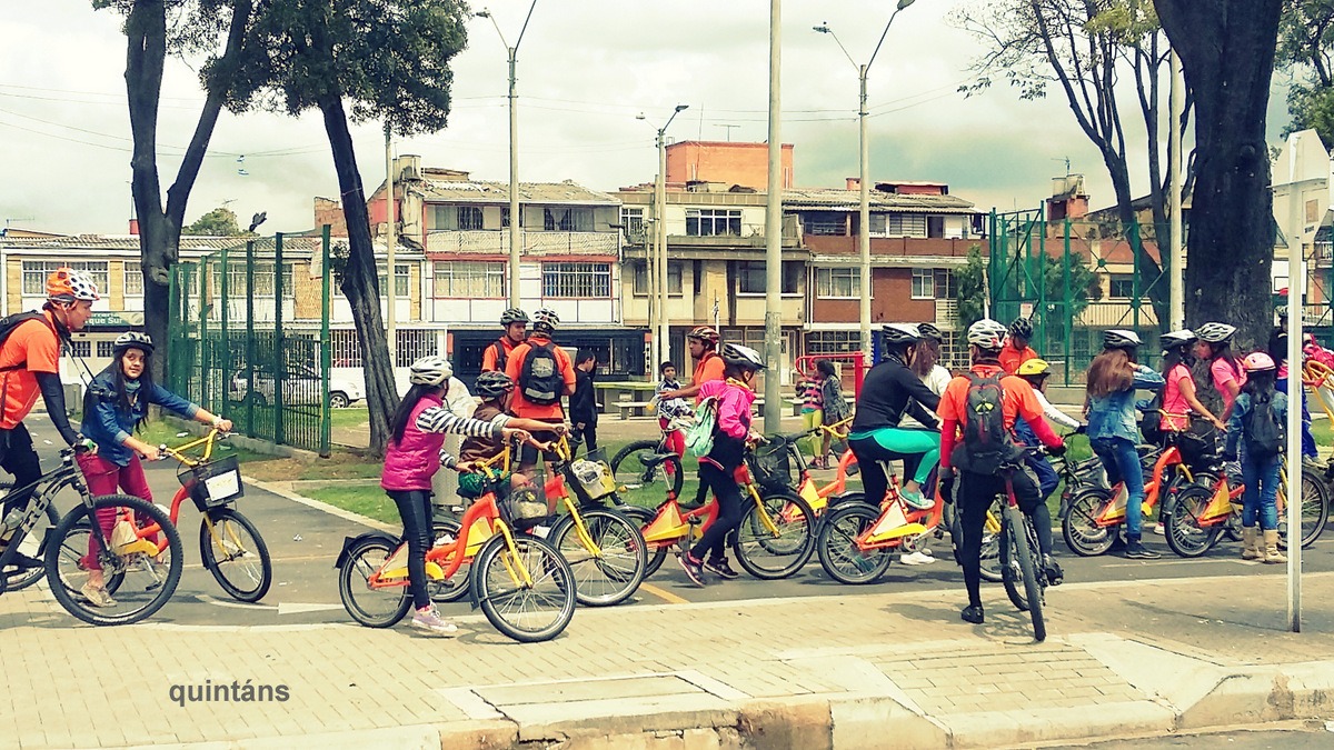 Bicicole em Bogotá
