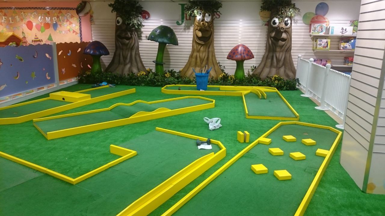 #alquiler pistas de mini golf