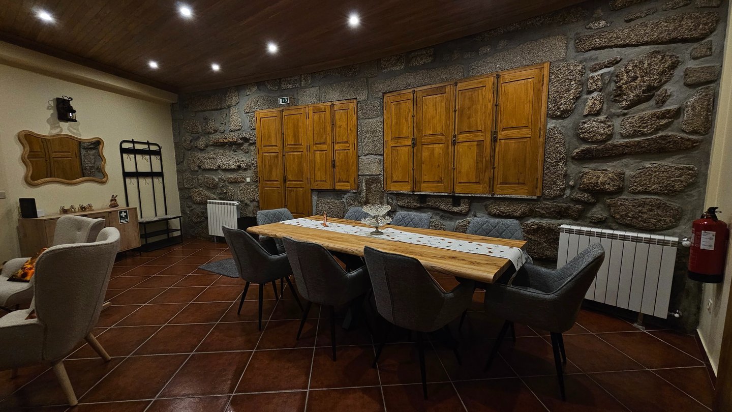 Casa do Mel - Enorme espaço de refeições