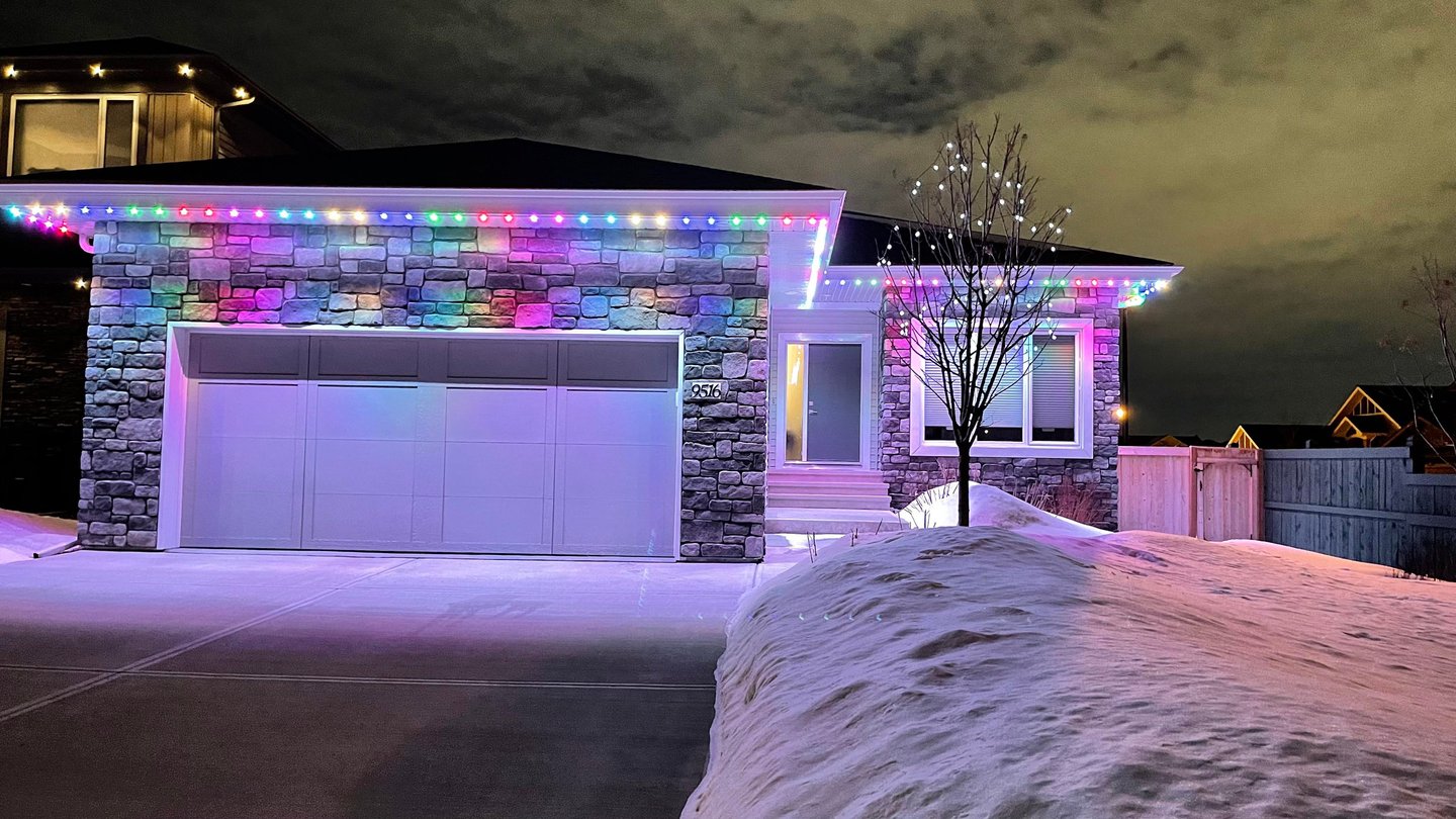 MyLites Christmas permanent LED outdoor lighting