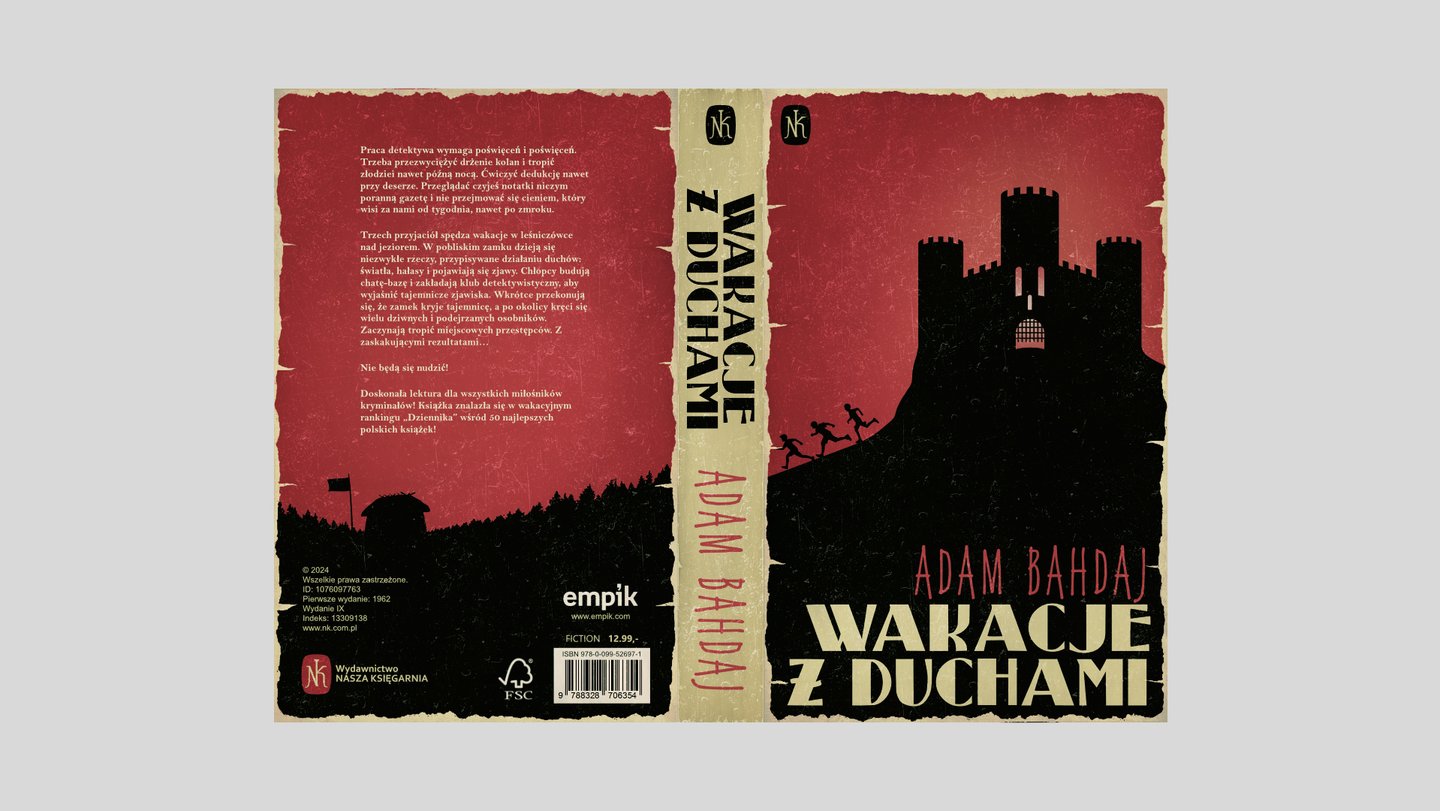 Book cover design and layout