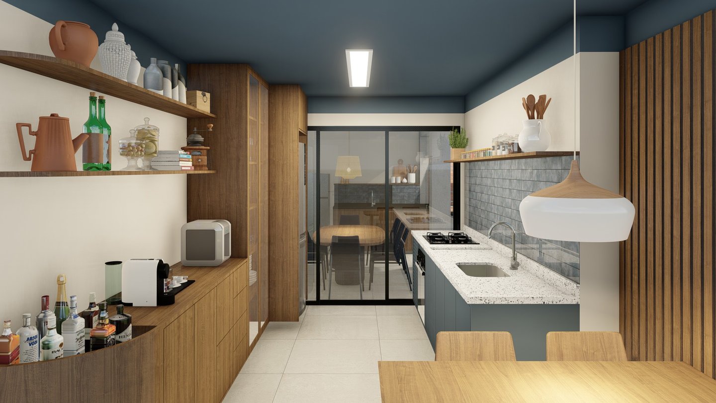 Nabi Arquitetura reforma cozinha moderna