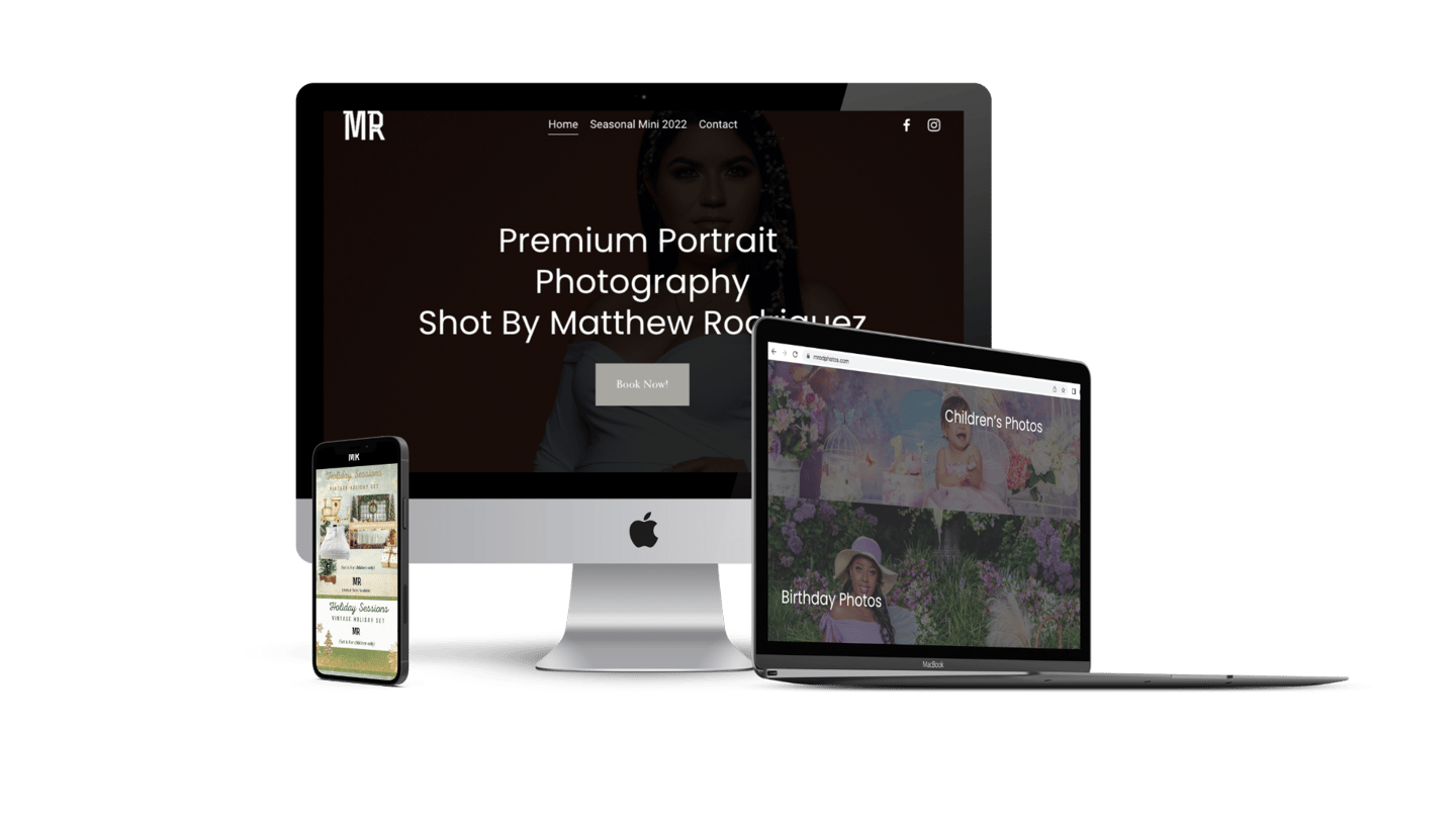 mrod photos web site mock up